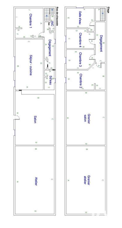 Maison - 175 m² - 7 pièces