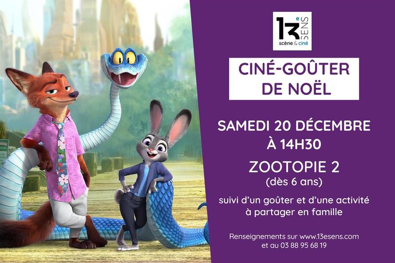 Ciné-goûter de Noël - Zootopie 2