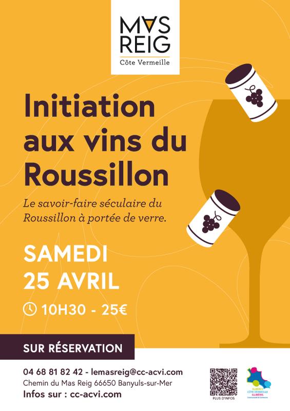 Atelier d'Initiation aux Vins du Roussillon