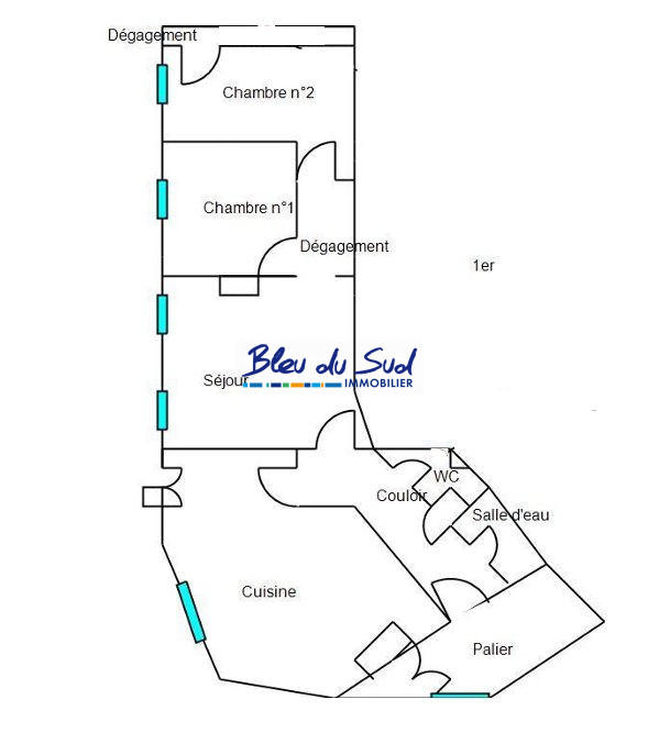 Maison ancienne - 124 m² - 6 pièces