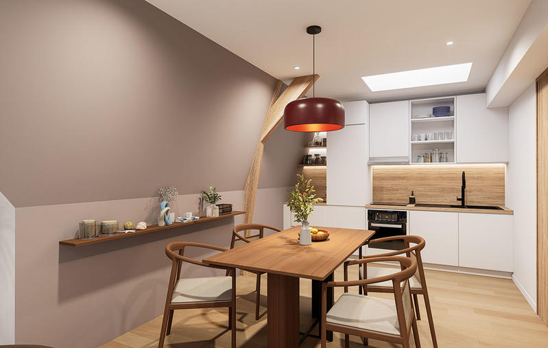 Appartement - 47 m² - 2 pièces