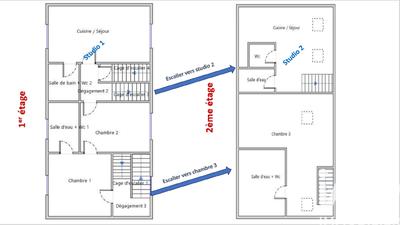 Maison de ville - 142 m² - 7 pièces