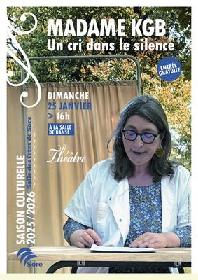 "Madame Kgb, un cri dans le silence" Théâtre