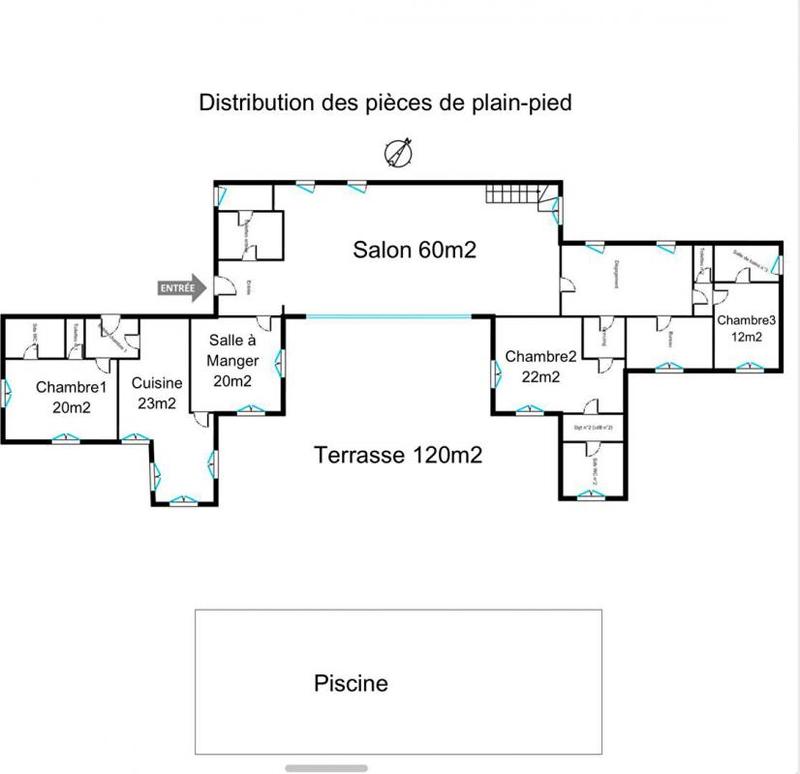 Maison - 436 m² - 8 pièces
