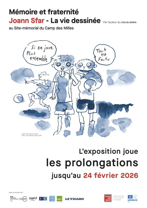 Mémoire et fraternité Joann Sfar - la vie dessinée