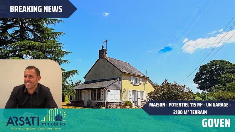 Maison - 115 m² - 3 pièces