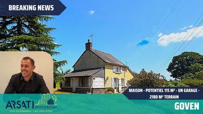 Maison - 115 m² - 3 pièces