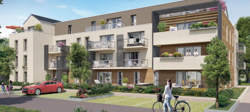 Appartement - 45 m² - 2 pièces