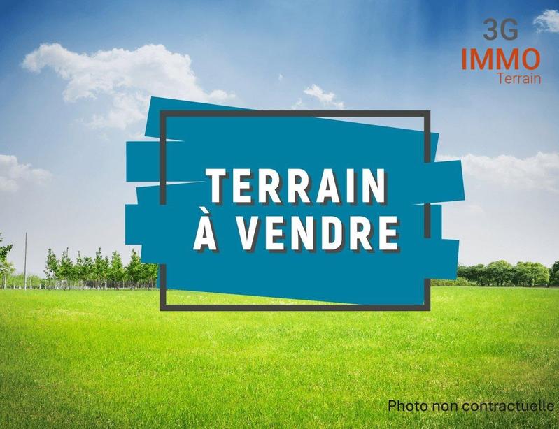 Terrain constructible - 1 177 m²