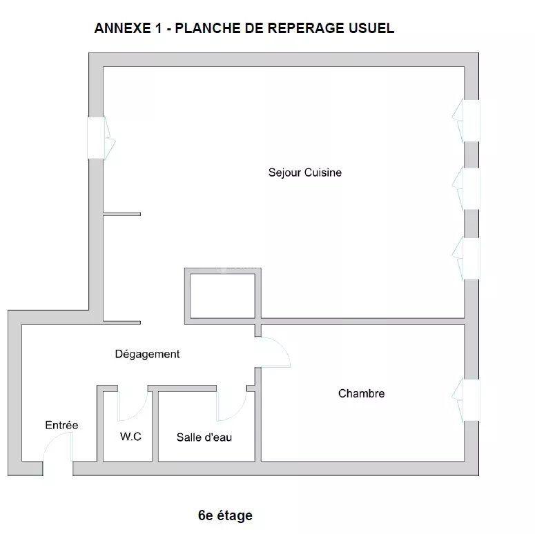 Appartement - 2 pièces