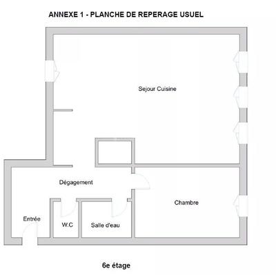 Appartement - 2 pièces