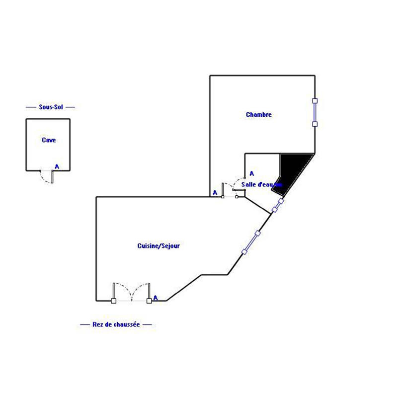 Appartement - 35 m² - 2 pièces