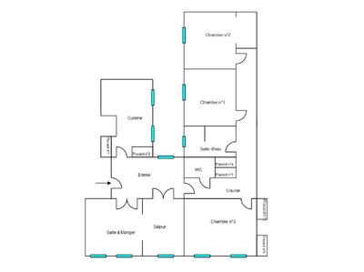 Appartement - 137 m² - 5 pièces