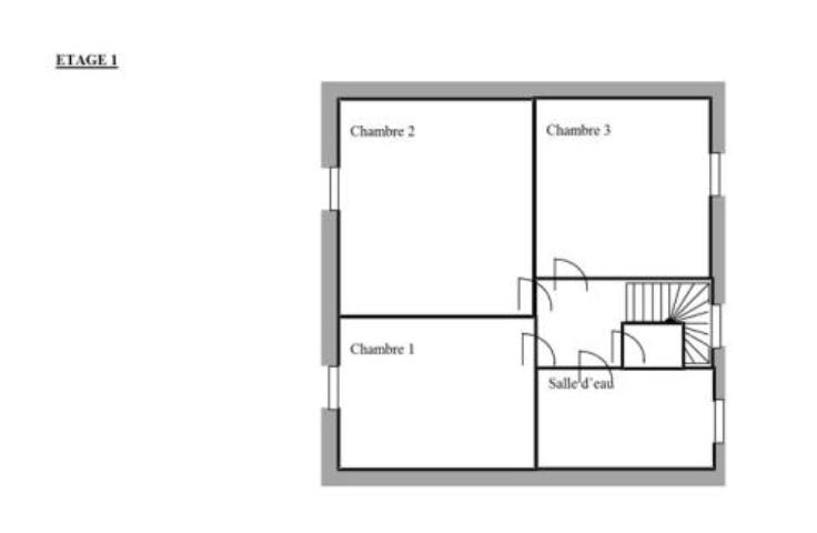 Maison - 86 m² - 4 pièces