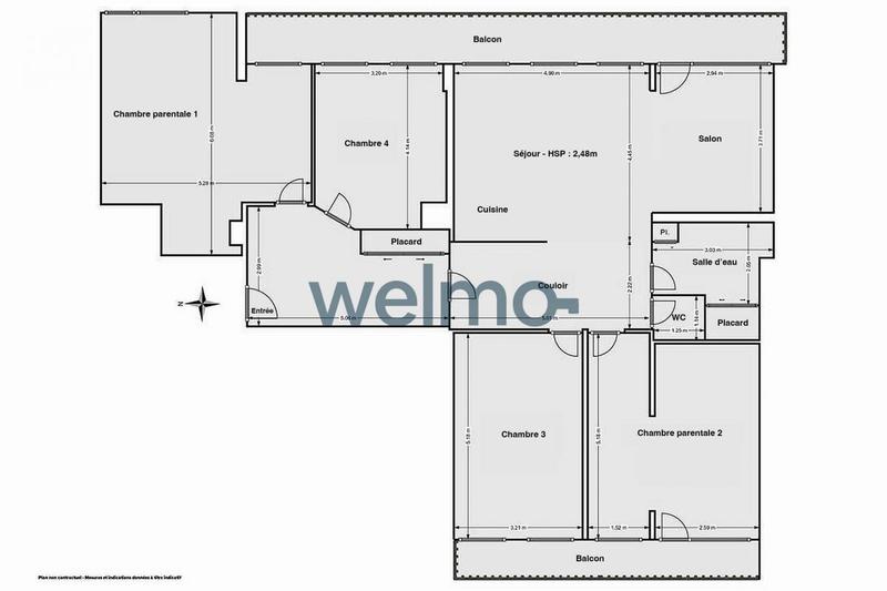 Appartement - 150 m² - 7 pièces