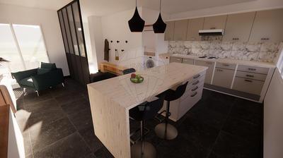 Appartement - 100 m² - 5 pièces