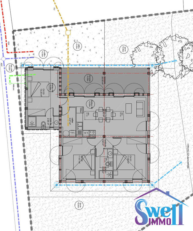 Maison ancienne - 76 m² - 1 pièce