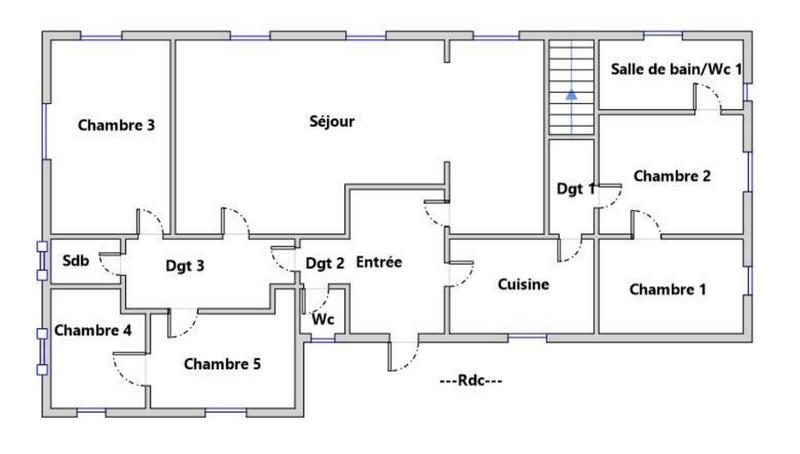 Maison - 179 m² - 6 pièces
