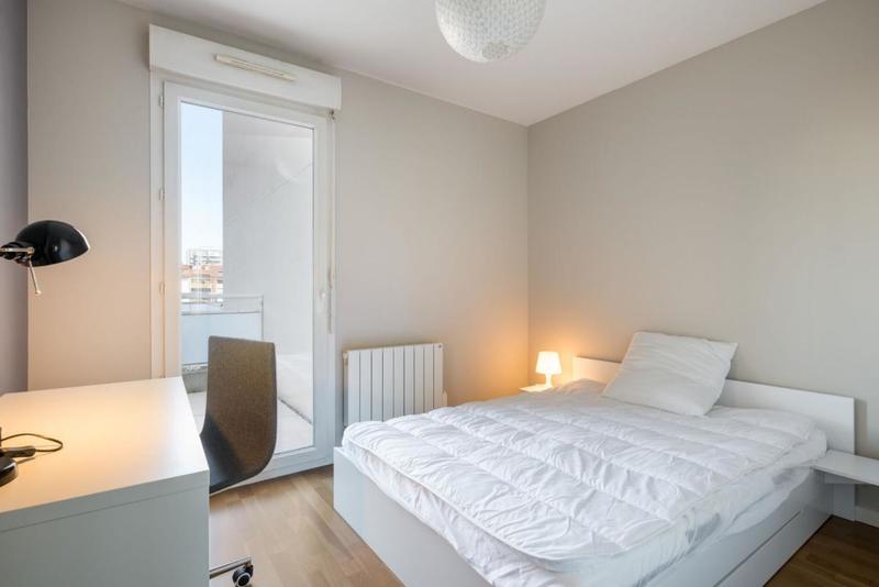 Chambre - 9 m² - 1 pièce