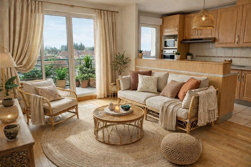 Appartement - 56 m² - 3 pièces