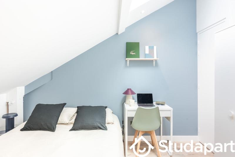 Chambre - 13 m² - 1 pièce