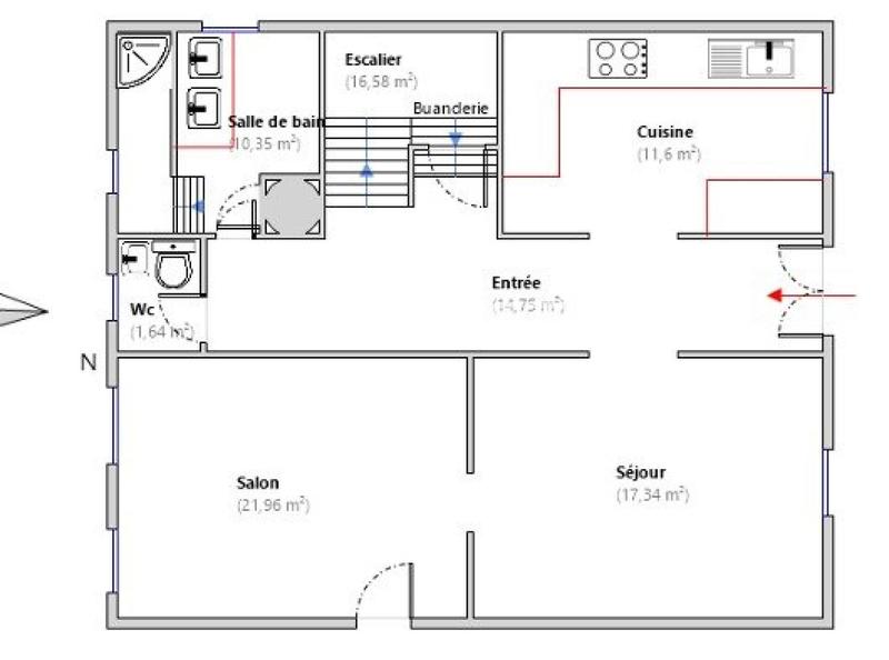 Maison - 165 m² - 6 pièces