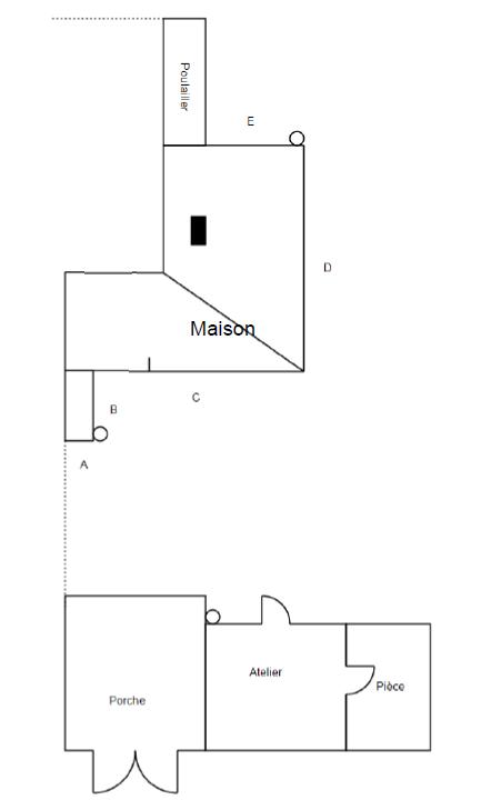 Maison de village - 75 m² - 4 pièces