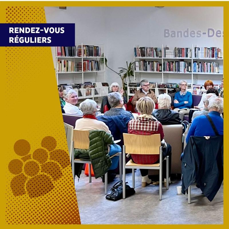 Les Petites causeries à la médiathèque Verlaine