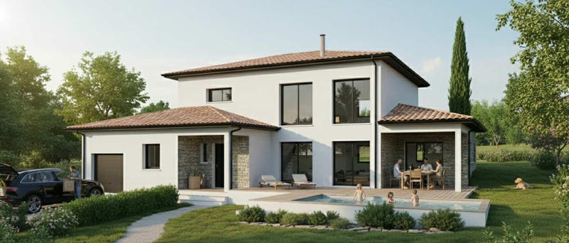 Maison - 183 m² - 6 pièces