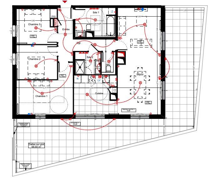 Appartement - 103 m² - 4 pièces