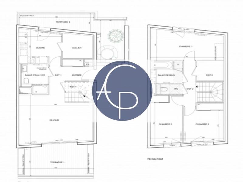 Appartement - 97 m² - 3 pièces