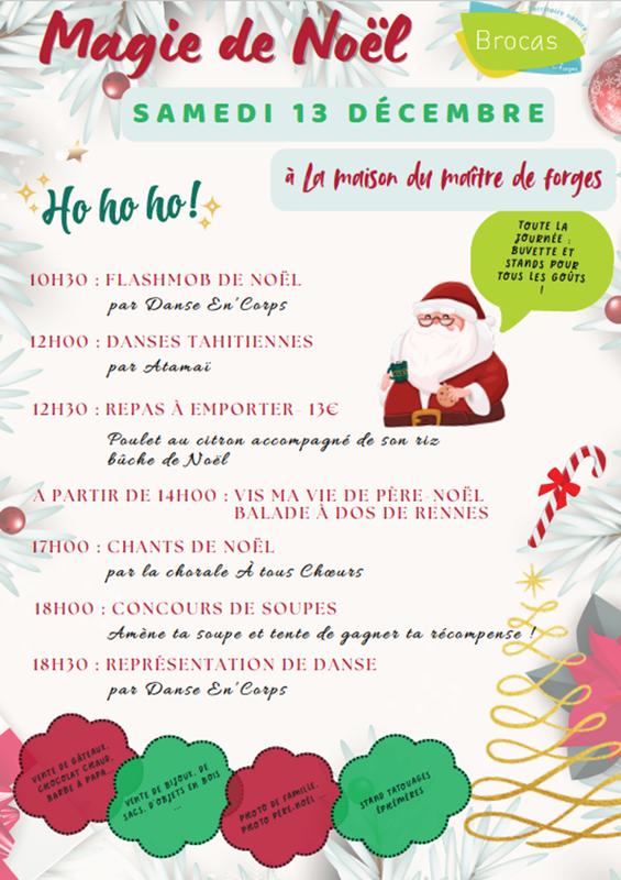 Magie de Noël à Brocas