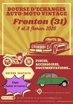 Bourse d’échanges auto-moto vintage - 2ème édition