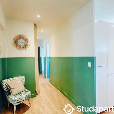 Chambre - 12 m² - 1 pièce