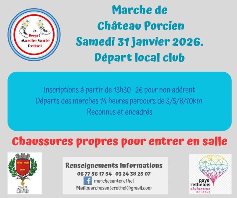 Randonnée - Château-Porcien