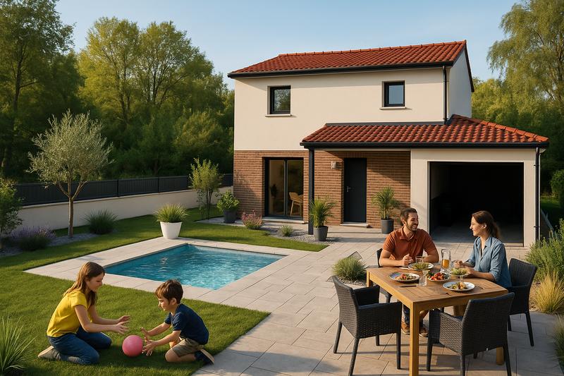 Maison - 80 m² - 4 pièces