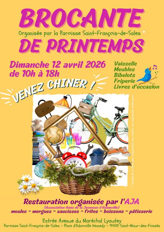 Brocante de printemps