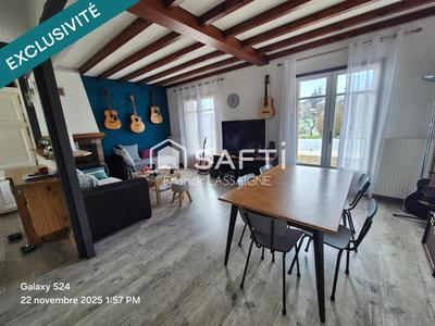 Maison - 90 m² - 5 pièces