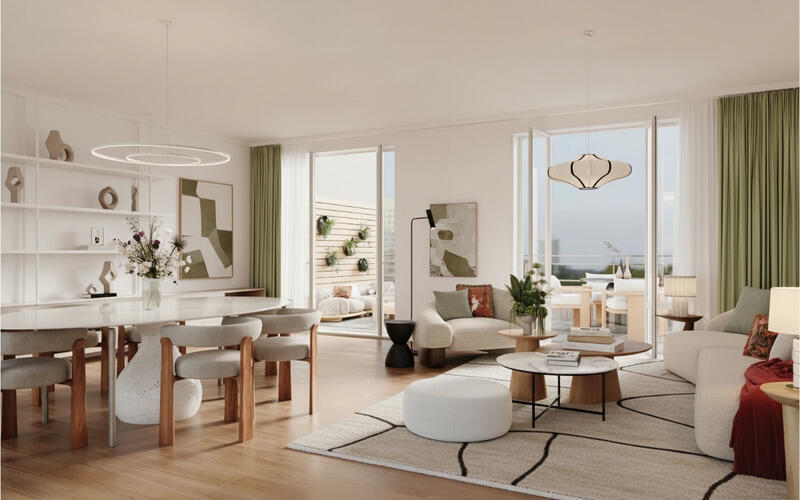 Appartement - 65 m² - 3 pièces