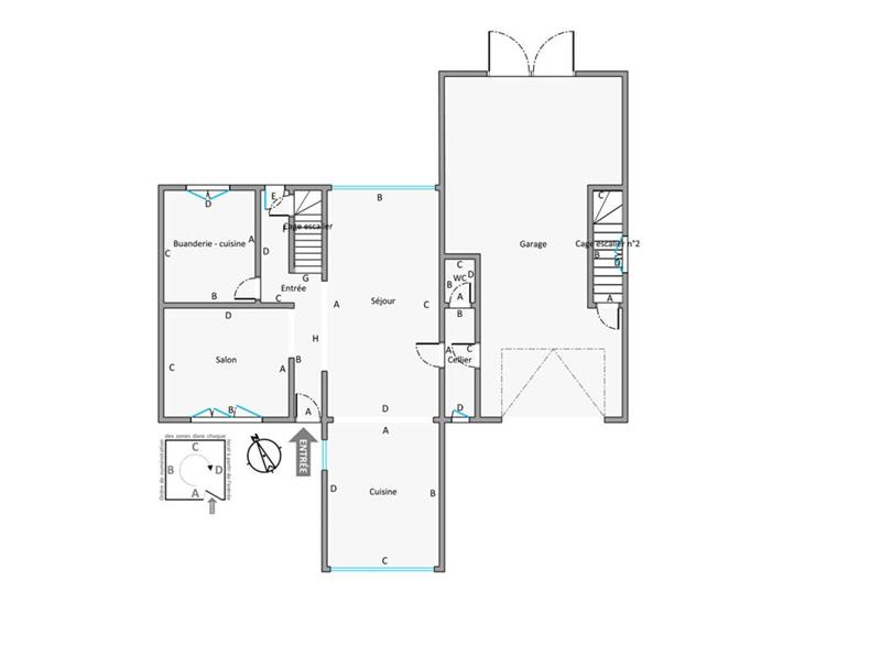 Maison - 196 m² - 8 pièces