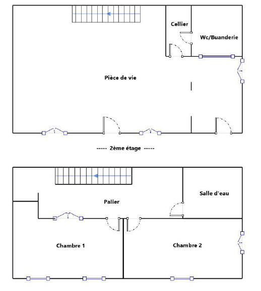 Duplex - 81 m² - 3 pièces