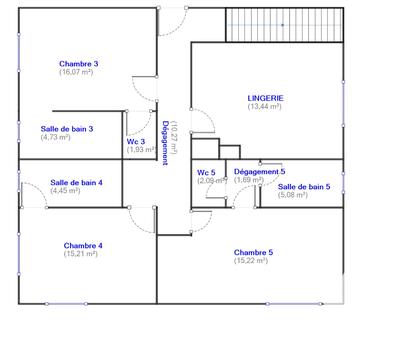 Maison - 175 m² - 6 pièces