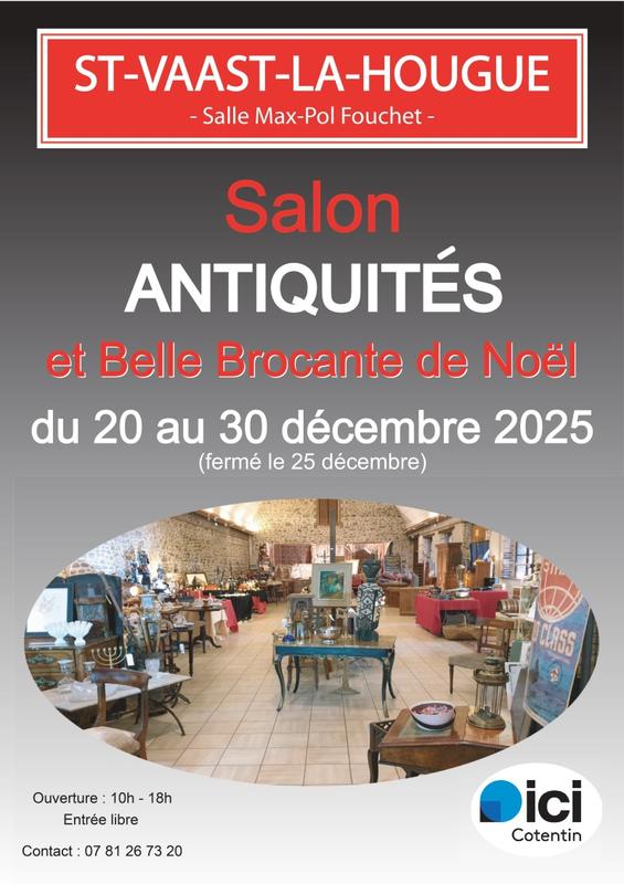Salon antiquités et belle brocante de Noël
