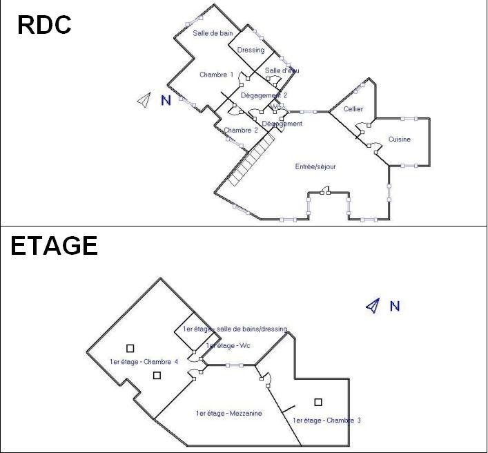Maison d'architecte - 235 m² - 5 pièces