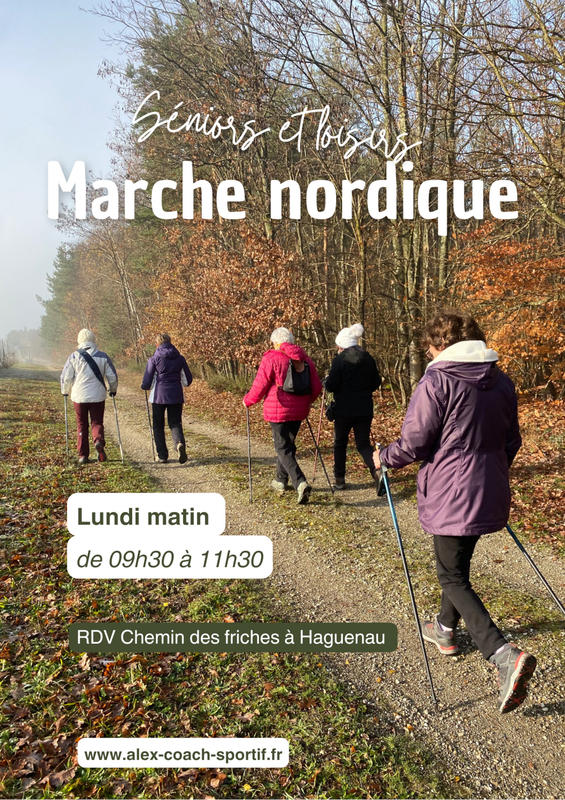 Marche nordique séniors et loisirs