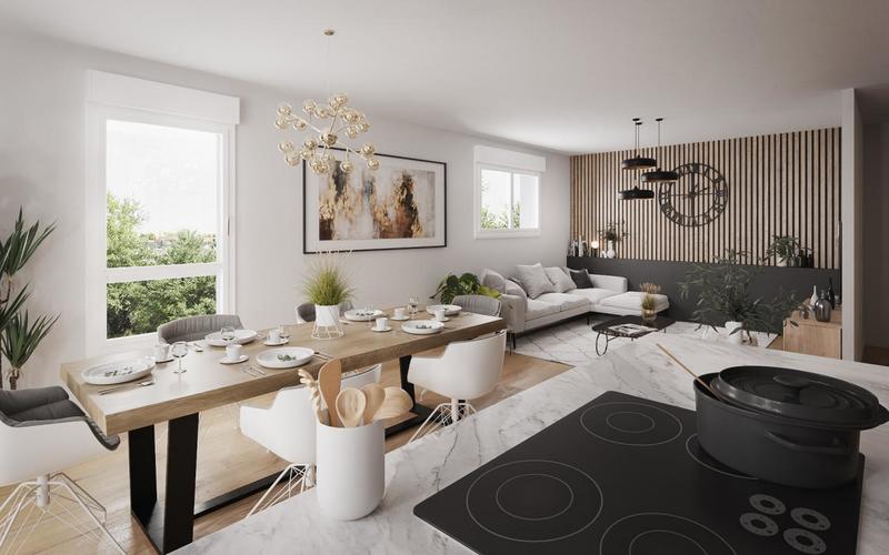 Appartement - 88 m² - 4 pièces