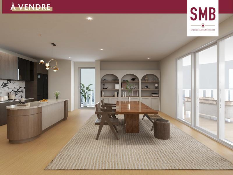 Appartement - 66 m² - 2 pièces