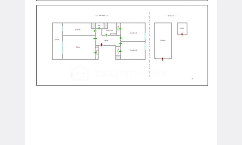 Appartement - 71 m² - 3 pièces