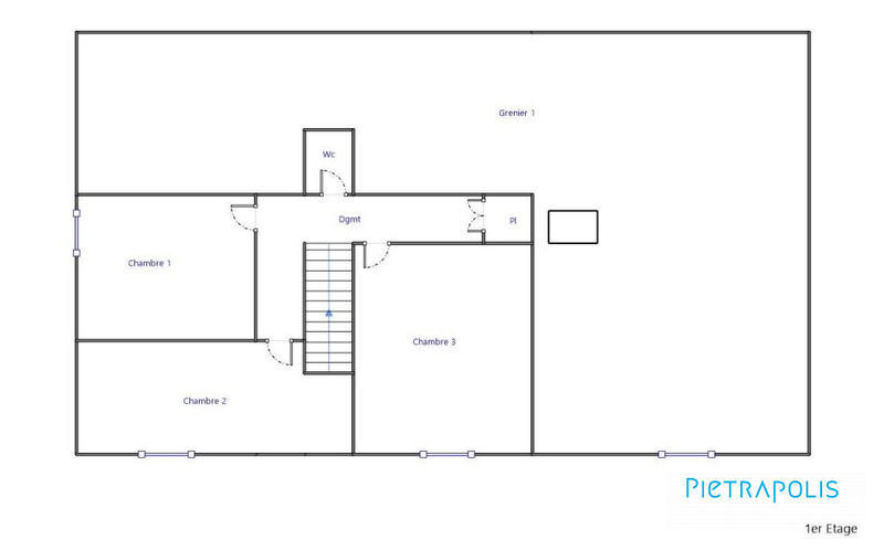 Maison ancienne - 95 m² - 4 pièces