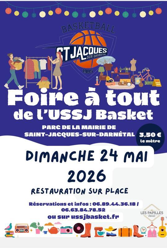 Foire à tout de l'ussj basket